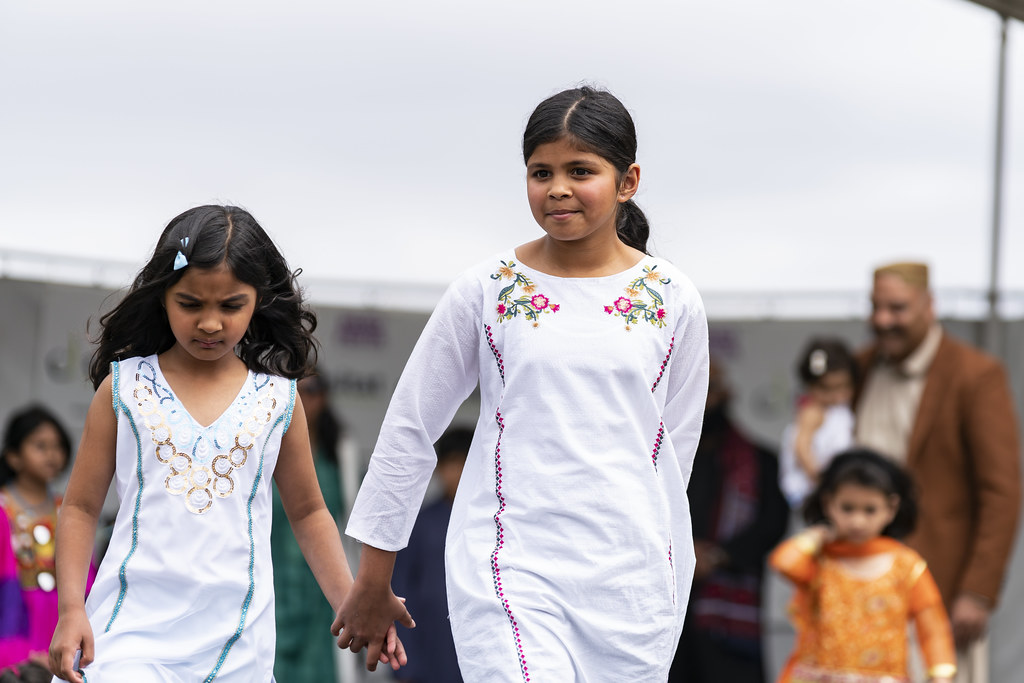 Traditional dancers performing