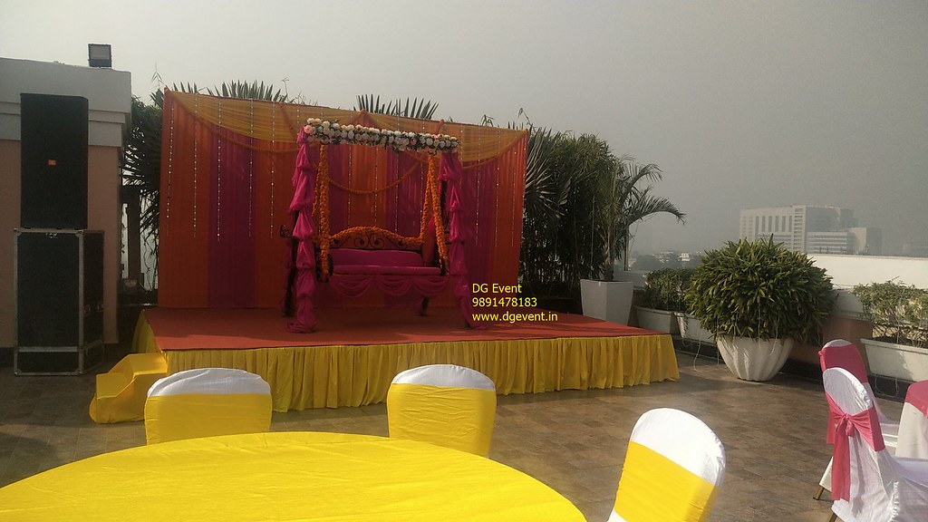 Indian wedding band performance